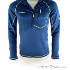 Mammut Blue Pullover with Yellow Accents